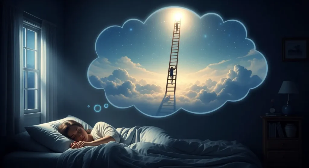 Ladder Dream Meaning: Psychological and Spiritual Symbolism