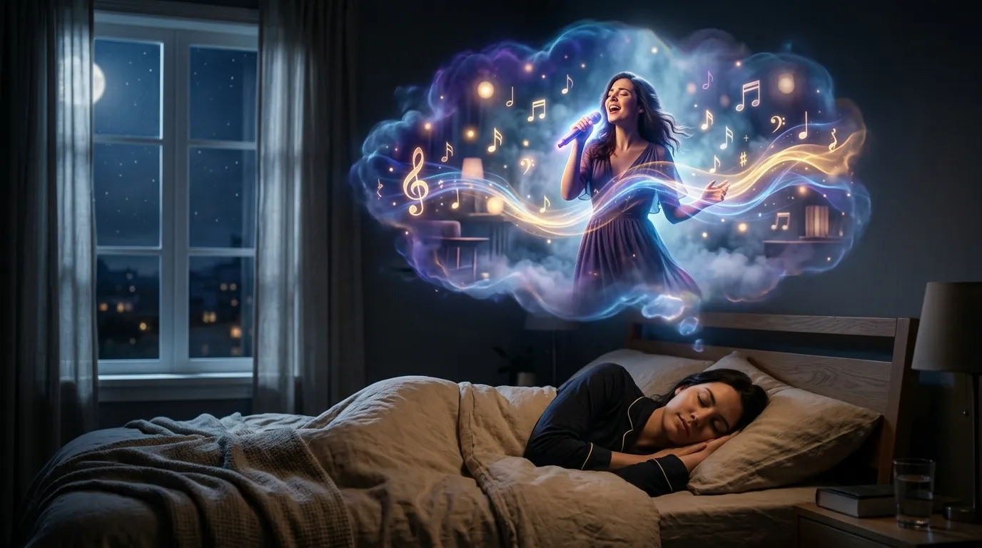 Dream Meaning Singing