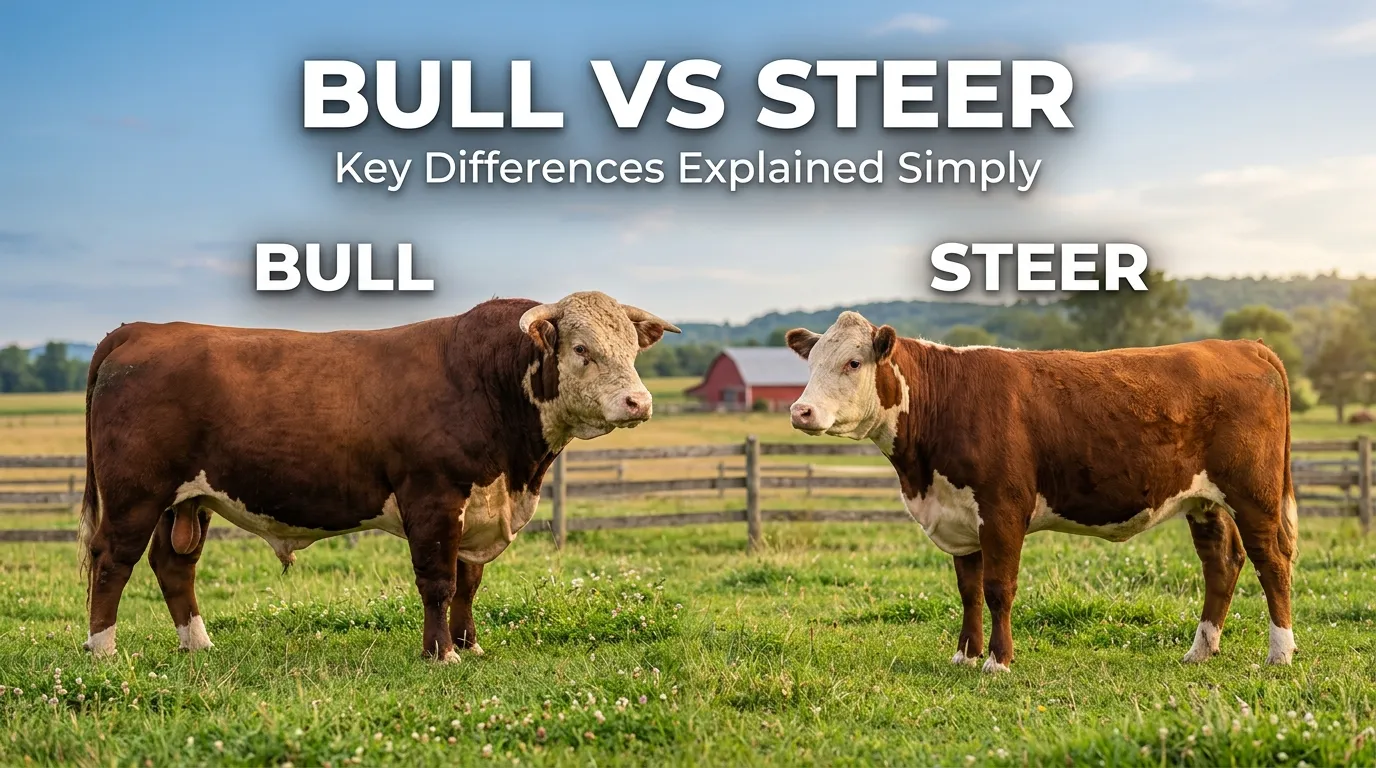 Bull vs Steer