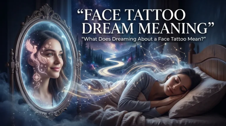 face tattoo dream meaning