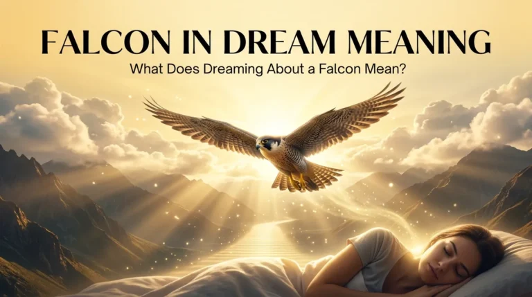 Falcon in Dream Meaning