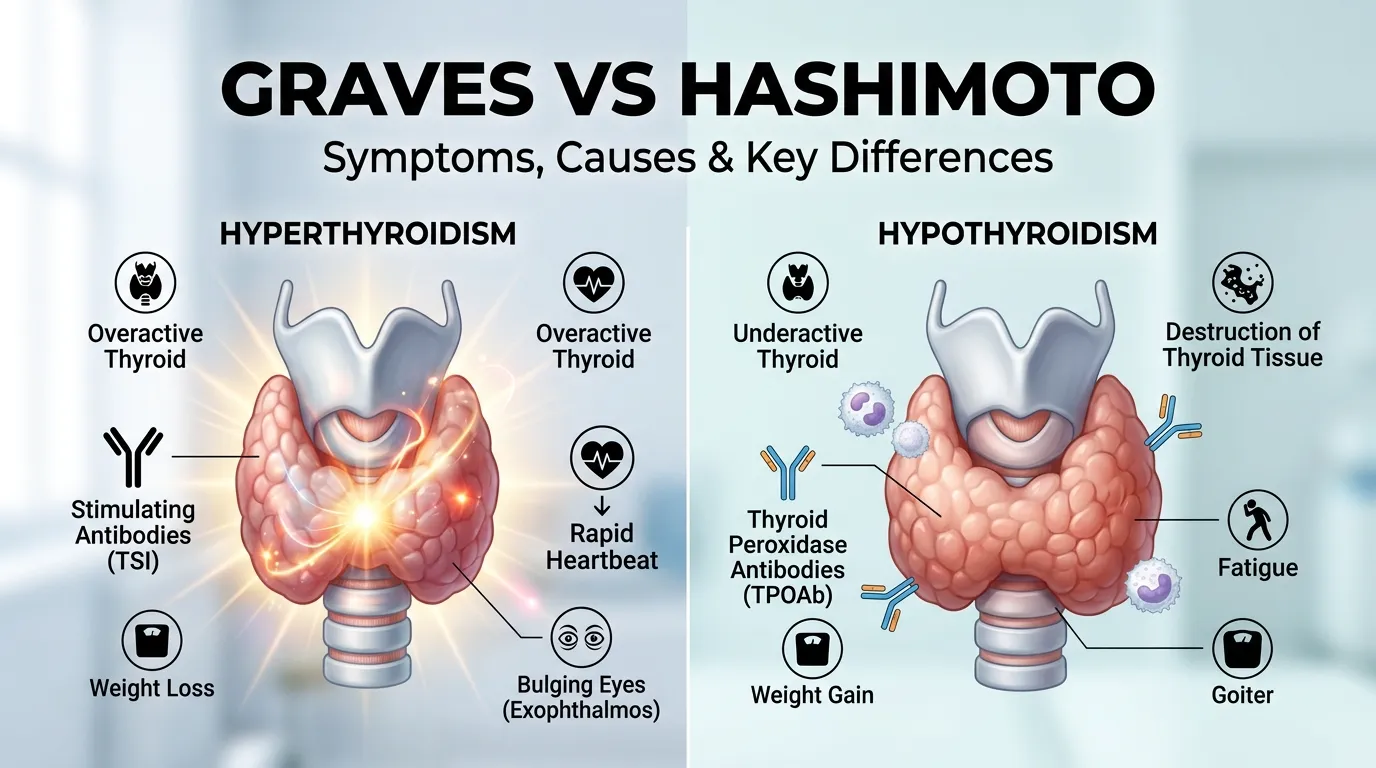 Graves vs Hashimoto