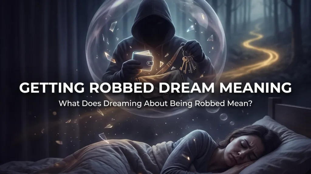 Psychological Interpretation of Getting Robbed Dream Meaning