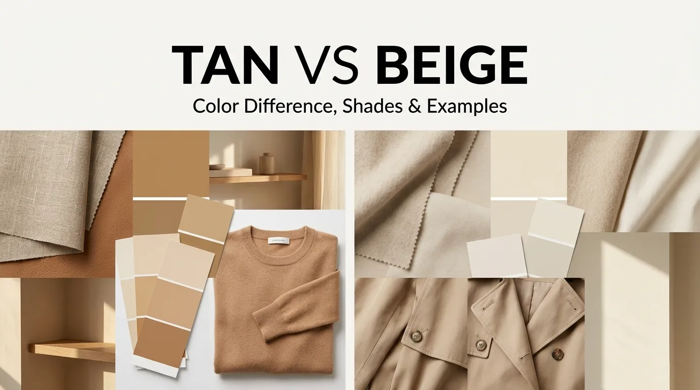Tan vs Beige