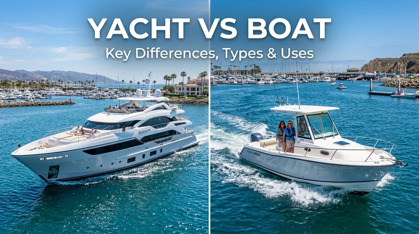 Yacht vs Boat