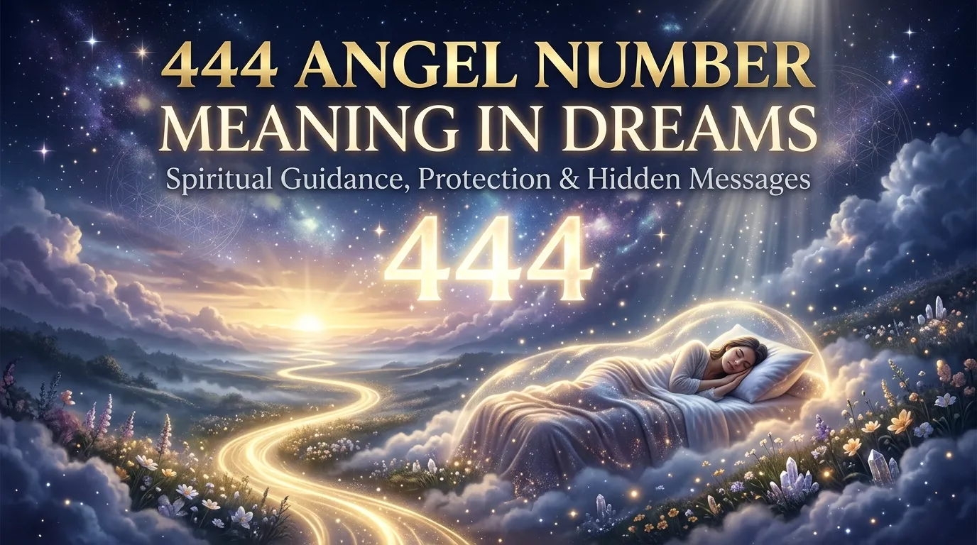 444 Angel Number Meaning in Dreams