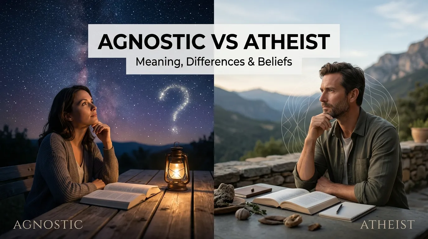 Agnostic vs Atheist