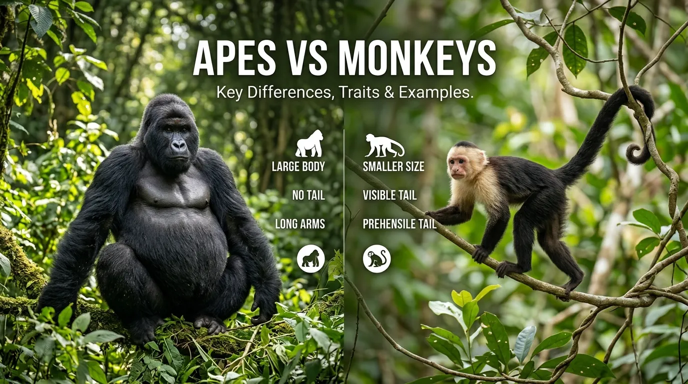 Apes vs Monkeys