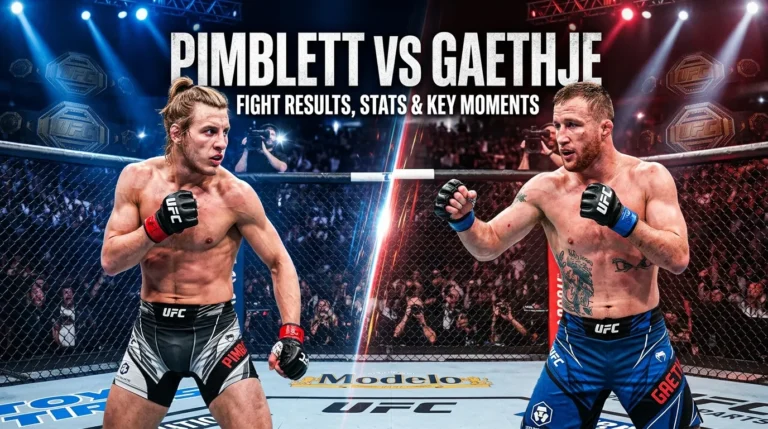 Pimblett vs Gaethje
