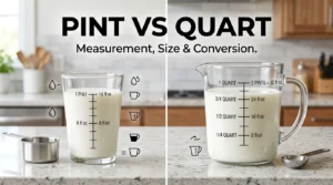 Pint vs Quart